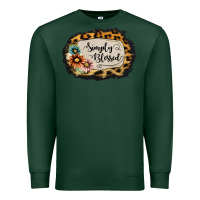 Sports Green simply blessed Premium Sweatshirt - Jasminsmagicworld