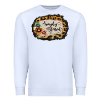 White simply blessed Premium Sweatshirt - Jasminsmagicworld