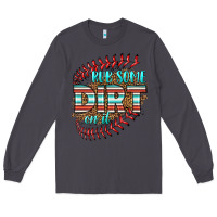 Smoke rub some dirt on it softball Long Sleeve Tee - HRA Design Shop