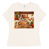 Bone fall is my favorite color Ladies Tee - AdoDesignShop