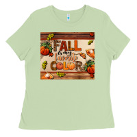 Matcha fall is my favorite color Ladies Tee - AdoDesignShop