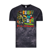 Cloud Black ready to crush pre school Vintage Tee - texasbilliewilder