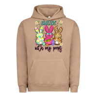 Pigment Burro chillin' with my peeps Urban Hoodie - Artiststas