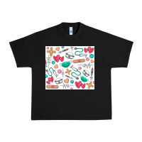 Black nurse Urban Heavy Tee - Zillion Design Studio