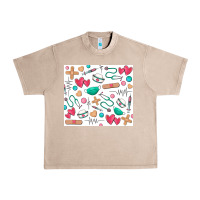 French Oak nurse Urban Heavy Tee - Zillion Design Studio