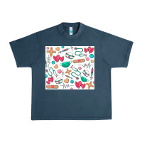 Midnight Navy nurse Urban Heavy Tee - Zillion Design Studio