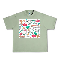 Oil Green nurse Urban Heavy Tee - Zillion Design Studio