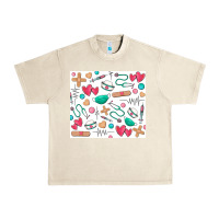 Sandshell nurse Urban Heavy Tee - Zillion Design Studio