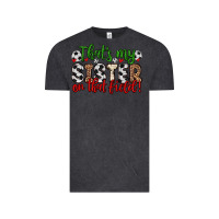 Vintage Black that s my sister on that field Vintage Tee - Zillion Design Studio