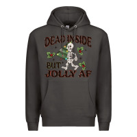 Smoke dead inside but jolly af Premium Hoodie - MaliasSmallBusiness