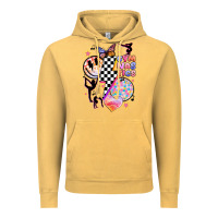 Vintage Mustard retro gymnastics Vintage Hoodie - JahusDesignShop