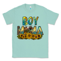 Seafoam boy mama Classic Tee - CowhideDigitalArt