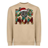 Christmas French Bulldog Mom Heavyweight Sweatshirt | Teevron
