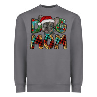 Storm Christmas French Bulldog Mom Heavyweight Sweatshirt - RanaPortraitStore