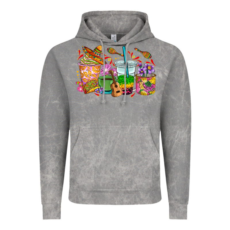 Mexico Coffee Cups Vintage Hoodie by RanaPortraitStore | Teevron