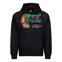 Black they whispered to her you can't withstand the stor Urban Hoodie - Artiststas