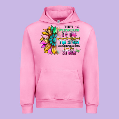 They Whispered To Her You Can't Withstand The Stor Urban Hoodie Designed By Artiststas