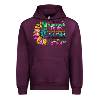 Mauve Wine they whispered to her you can't withstand the stor Urban Hoodie - Artiststas