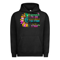 Pigment Black they whispered to her you can't withstand the stor Urban Hoodie - Artiststas