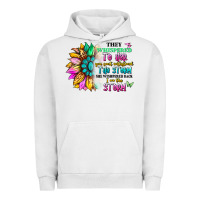 Pigment Lunar Rock they whispered to her you can't withstand the stor Urban Hoodie - Artiststas