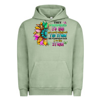 Pigment Oil Green they whispered to her you can't withstand the stor Urban Hoodie - Artiststas