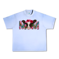Grape Ice mom with cow mothers day Urban Heavy Tee - texasbilliewilder