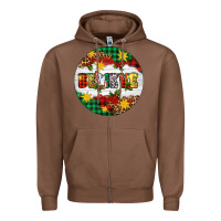 Chestnut Christmas Believe Zipper Hoodie - Artiststas