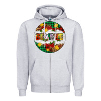 Heather Grey Christmas Believe Zipper Hoodie - Artiststas