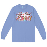 Colony Blue most loved granny Long Sleeve Tee - RacoonDesign