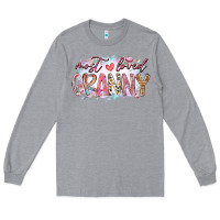 Heather Grey most loved granny Long Sleeve Tee - RacoonDesign