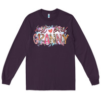 Plum most loved granny Long Sleeve Tee - RacoonDesign
