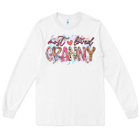 White most loved granny Long Sleeve Tee - RacoonDesign