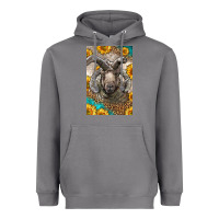 Storm Western Navajo Churro Sheep Heavyweight Hoodie - LillyAllenDesigns