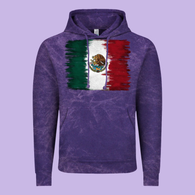 Mexican Flag Vintage Hoodie Designed By Ranaportraitstore