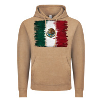 Vintage Coffee Mexican Flag Vintage Hoodie - RanaPortraitStore