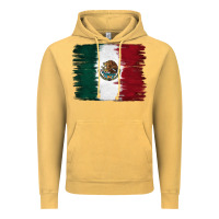 Vintage Mustard Mexican Flag Vintage Hoodie - RanaPortraitStore
