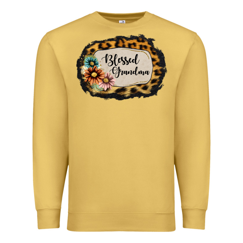Blessed Grandma Premium Sweatshirt by Jasminsmagicworld | Teevron
