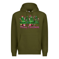 Merry Christmas Nurse Trees Premium Hoodie | Teevron