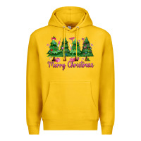 Lemon Merry Christmas Nurse trees Premium Hoodie - MaliasSmallBusiness