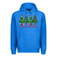 True Royal Merry Christmas Nurse trees Premium Hoodie - MaliasSmallBusiness