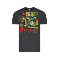 Vintage Black ready to crush pre k Vintage Tee - texasbilliewilder