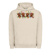 Pigment French Oak easter day baby heifers Urban Hoodie - Artiststas
