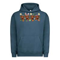 Pigment Midnight Navy easter day baby heifers Urban Hoodie - Artiststas