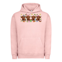 Pigment Salmon easter day baby heifers Urban Hoodie - Artiststas
