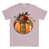 Lilac floral pumpkin Classic Tee - BundleAndBundleShop