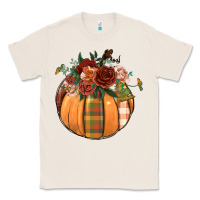 Natural floral pumpkin Classic Tee - BundleAndBundleShop