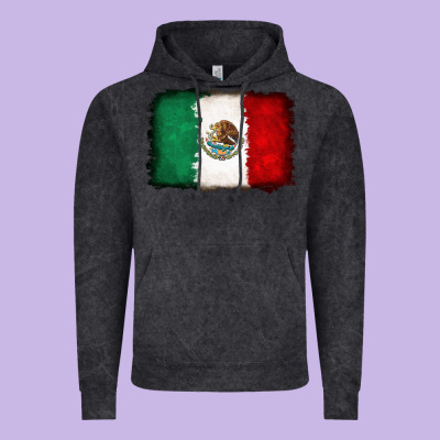 Mexican Flag Vintage Hoodie Designed By Ranaportraitstore