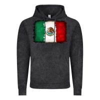 Vintage Black Mexican flag Vintage Hoodie - RanaPortraitStore