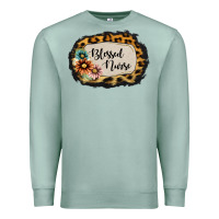 Seafoam blessed nurse Premium Sweatshirt - Jasminsmagicworld