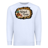 White blessed nurse Premium Sweatshirt - Jasminsmagicworld